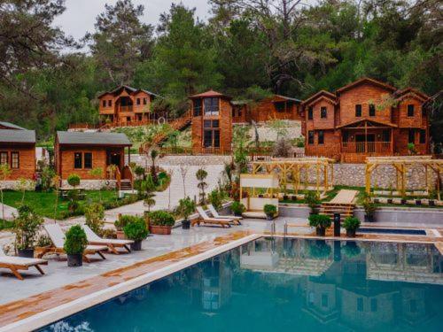 Babylontown Otel Olympos Exterior foto